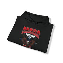 Load image into Gallery viewer, Trump 2024 MAGA design Unisex Heavy Blend™ Hooded Sweatshirt
