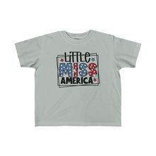 Load image into Gallery viewer, Little Miss America Toddler&#39;s Fine Jersey Tee
