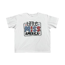 Load image into Gallery viewer, Little Miss America Toddler&#39;s Fine Jersey Tee
