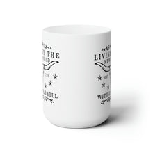 Load image into Gallery viewer, Oliver Anthony Living In The New World With an Old Soul Ceramic Mug 15oz
