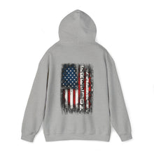 Load image into Gallery viewer, Patriotic American Freedom Rustic Flag Unisex Heavy Blend™ Hooded Sweatshirt
