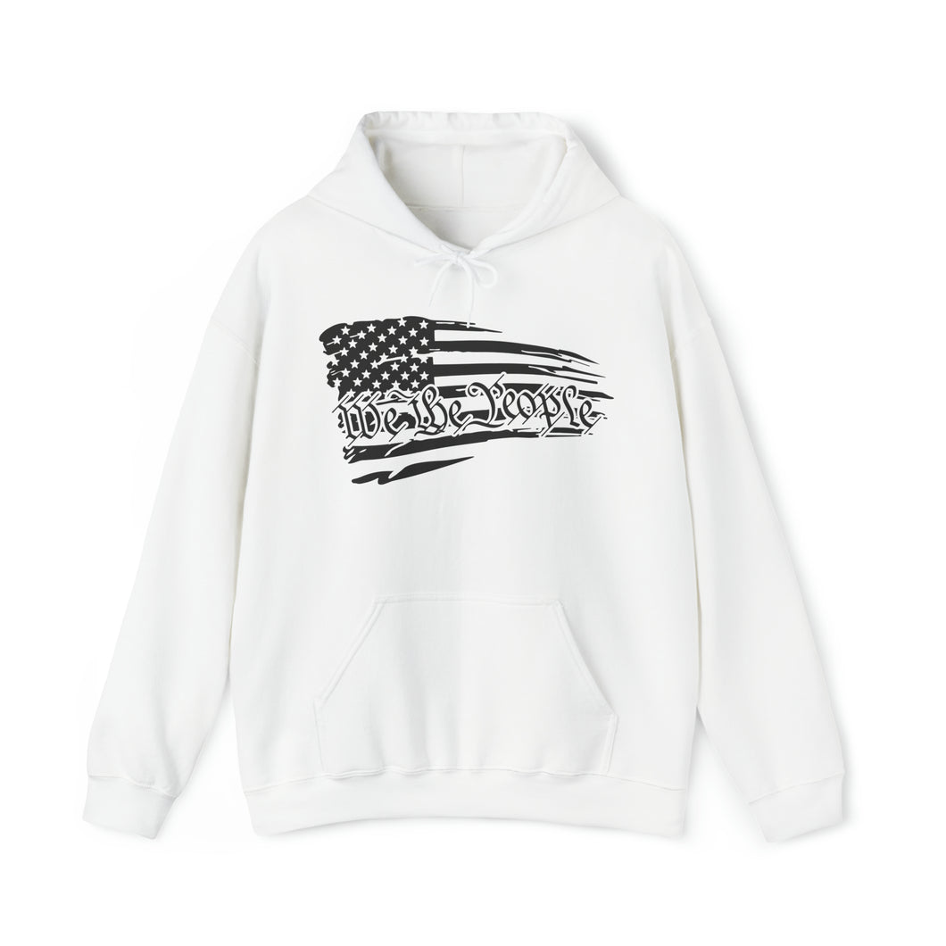 We The People American flag Unisex Heavy Blend™ Hooded Sweatshirt