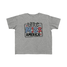 Load image into Gallery viewer, Little Miss America Toddler&#39;s Fine Jersey Tee
