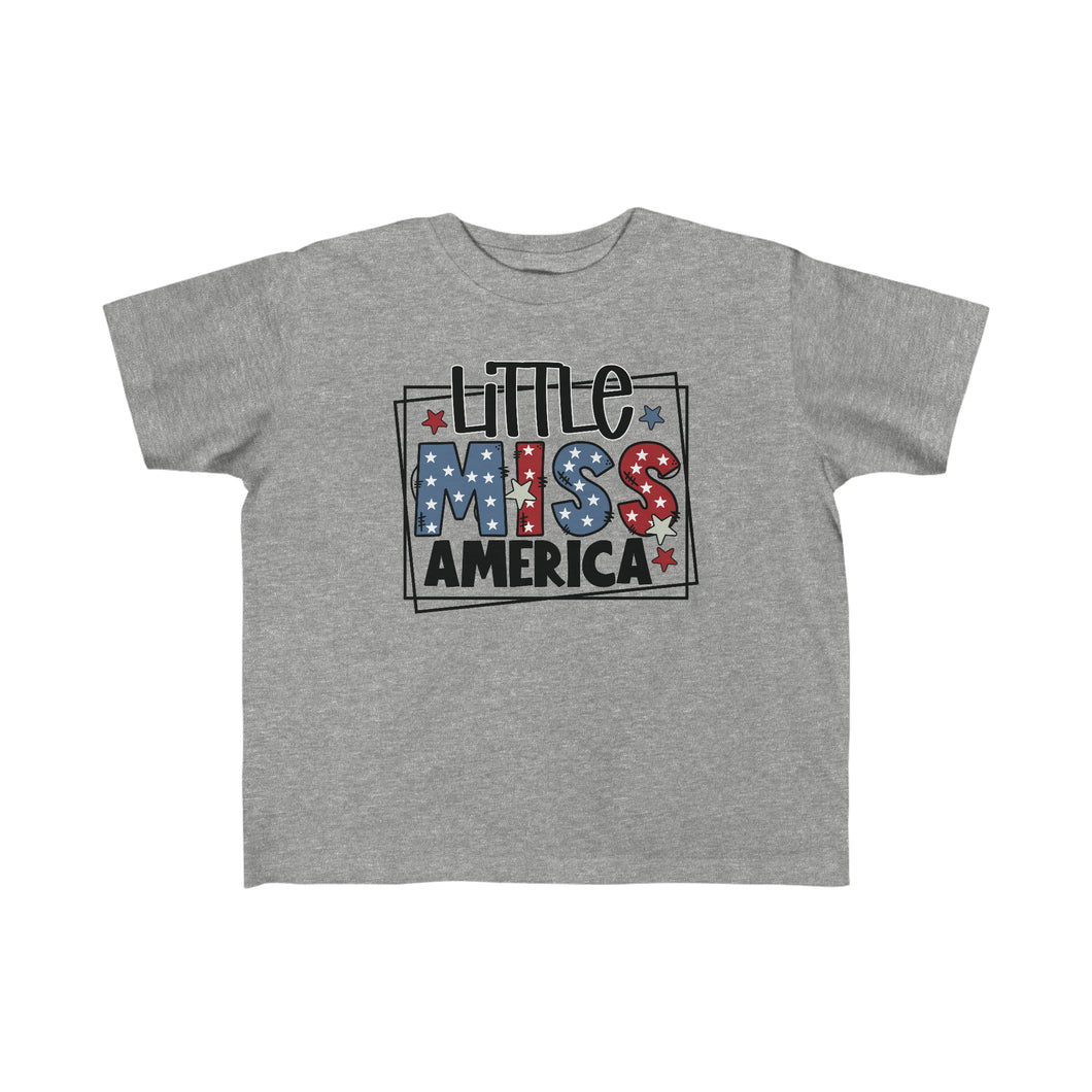 Little Miss America Toddler's Fine Jersey Tee