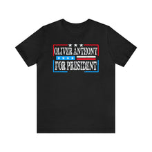 Load image into Gallery viewer, Oliver Anthony for President Unisex Jersey Short Sleeve Tee Express Delivery
