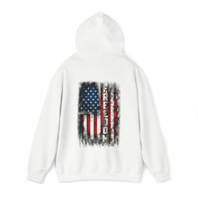 Load image into Gallery viewer, Patriotic American Freedom Rustic Flag Unisex Heavy Blend™ Hooded Sweatshirt
