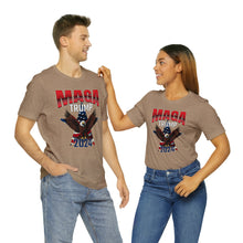 Load image into Gallery viewer, Trump 2024 MAGA design Unisex Jersey Short Sleeve Tee Express Delivery
