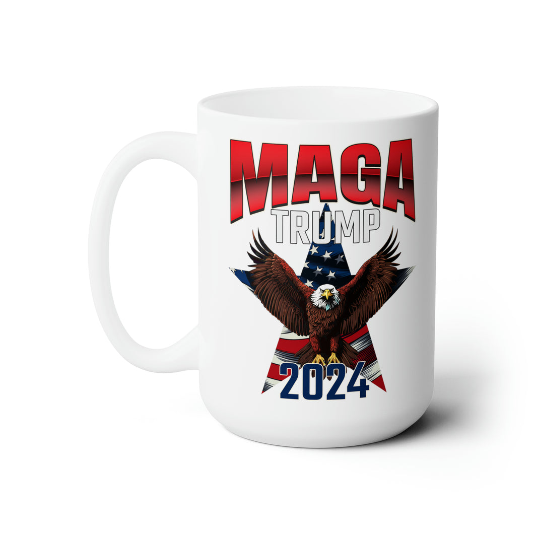 Trump 2024 MAGA design Ceramic Mug 15oz