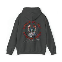 Load image into Gallery viewer, Rich Men North of Richmond lyrics Workin&#39; All Day Overtime Hours For Bullshit Pays Unisex Heavy Blend™ Hooded Sweatshirt
