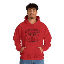 Load image into Gallery viewer, Oliver Anthony Living In The New World With an Old Soul Unisex Heavy Blend™ Hooded Sweatshirt
