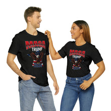 Load image into Gallery viewer, Trump 2024 MAGA design Unisex Jersey Short Sleeve Tee Express Delivery
