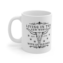 Load image into Gallery viewer, Oliver Anthony Living In The New World With an Old Soul Pay Ceramic Mug 11oz
