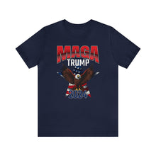 Load image into Gallery viewer, Trump 2024 MAGA design Unisex Jersey Short Sleeve Tee Express Delivery
