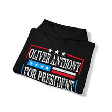 Load image into Gallery viewer, Oliver Anthony for President  Unisex Heavy Blend™ Hooded Sweatshirt
