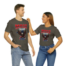 Load image into Gallery viewer, Trump 2024 MAGA design Unisex Jersey Short Sleeve Tee Express Delivery
