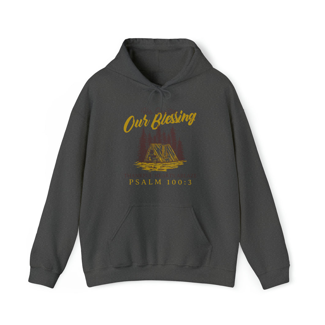 Thankful Hearts Ablaze  Unisex Heavy Blend™ Hooded Sweatshirt