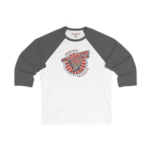 Load image into Gallery viewer, Oliver Anthony Workin&#39; All Day Overtime Hours for Bullshit Pay Unisex 3\4 Sleeve Baseball Tee
