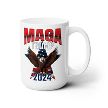 Load image into Gallery viewer, Trump 2024 MAGA design Ceramic Mug 15oz
