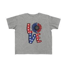 Load image into Gallery viewer, Love America Sunflower Toddler&#39;s Fine Jersey Tee
