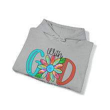 Load image into Gallery viewer, Sunflower with God All Things are Possible Unisex Heavy Blend™ Hooded Sweatshirt
