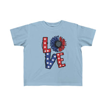 Load image into Gallery viewer, Love America Sunflower Toddler&#39;s Fine Jersey Tee
