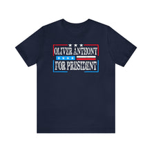 Load image into Gallery viewer, Oliver Anthony for President Unisex Jersey Short Sleeve Tee Express Delivery
