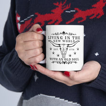 Load image into Gallery viewer, Oliver Anthony Living In The New World With an Old Soul Pay Ceramic Mug 11oz
