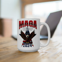 Load image into Gallery viewer, Trump 2024 MAGA design Ceramic Mug 15oz
